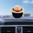 thumbnail image 1 of GETAJGHSD auto hat decoration Straw Hat Cloth 1Pcs for Car Owners in Car Interior Decoration, 1 of 7