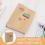 GOOHOCHY Baby Photo Album 7x9 Inch with Cute Design and Elegant Pattern, Portable Memory Storage Book for Newborns