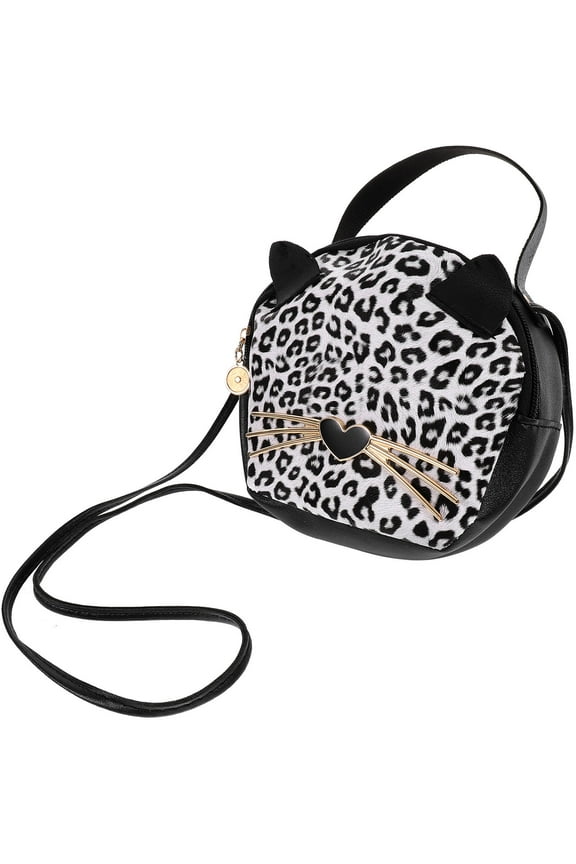 Cute Teen Girl Gift Kids Purse Brown Cross Body Bag for Women Toddler