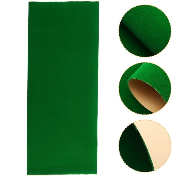 FUEENIRVA Green Nylon Fake Grass Mat for Decor Sturdy Artificial Turf for Sand Table Landscape Design