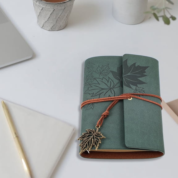 GOOHOCHY Daily Planner Notebook for Office Use, Blank Loose-Leaf Pages, Schedule Organizer and Scrapbook