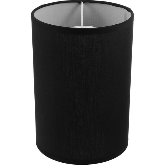 GOOHOCHY Decorative Lampshade Light Cylindrical Cylinder Child Black