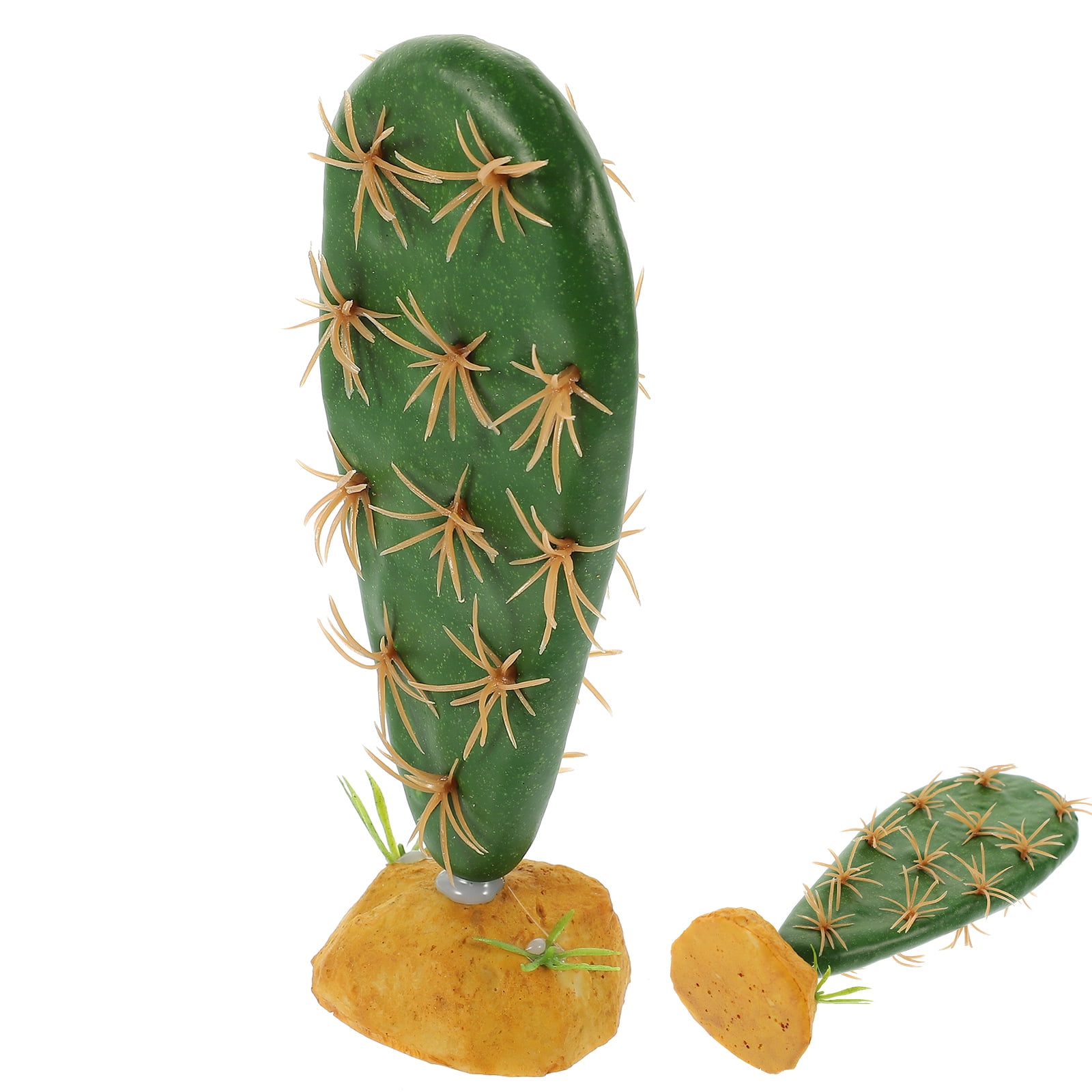 GOOHOCHY Decorative Plants Decorations Aquarium Reptile Habitat Terrarium
