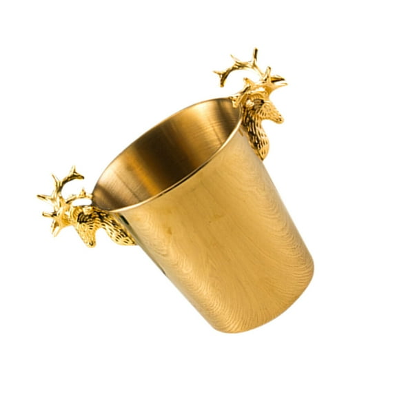 GOOHOCHY Deer-headed Ice Bucket Wine and Beer Cooler