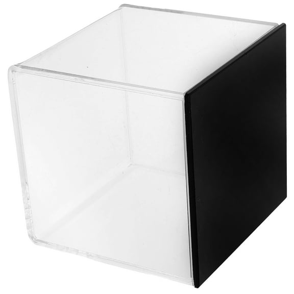 FUEENIRVA Clear Baseball Holder Display Case Acrylic Box for Desktop and Household Use