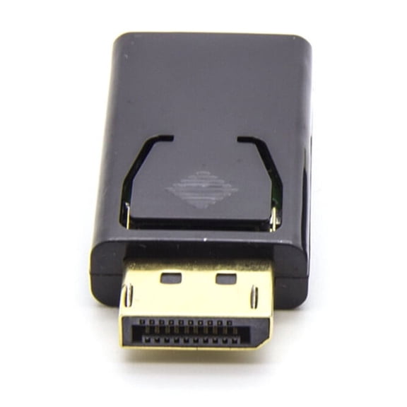 GOOHOCHY DisplayPort Male to Adapter Female Converter Support (Black)