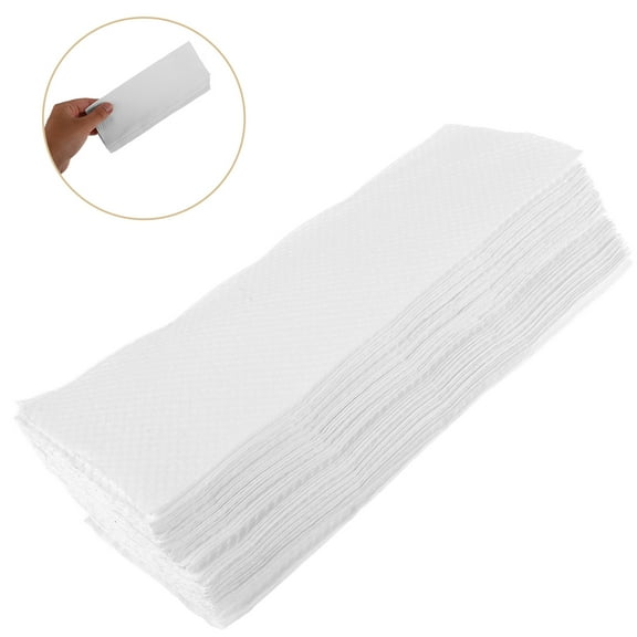 GOOHOCHY Disposable Guest Towels 200pcs Linen Feel Hand Towels White Paper Napkins Soft Absorbent Paper Hand Towel for Kitchen Parties Bathroom Restaurant Events White