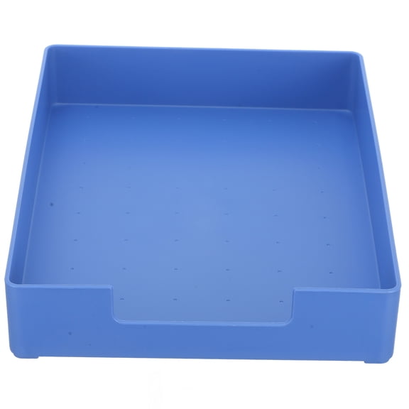 FUEENIRVA Modern Desk Organizer Box ABS Makeup Storage Case 1 Piece for Office and Home Use