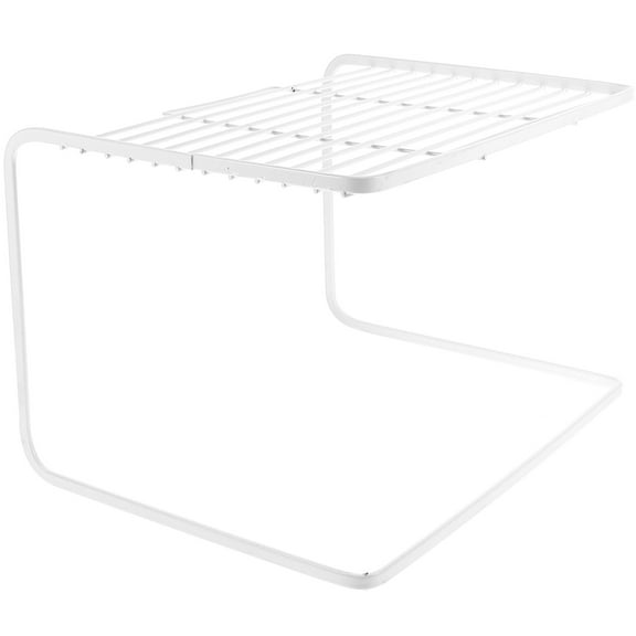 GOOHOCHY  Double-layer Router Bracket Desktop Storage Holder Mount White