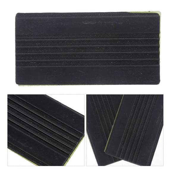 GOOHOCHY Drums Drum Accessories Percussion Instrument Drum Set Foot Pads 5.9x3cm Black