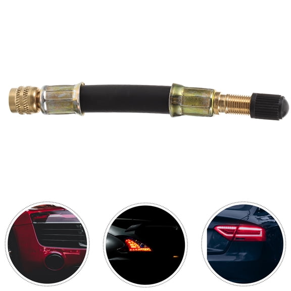 GOOHOCHY Dual Wheel Inner Tube Extension Tire Flexible Multi Hose Golden