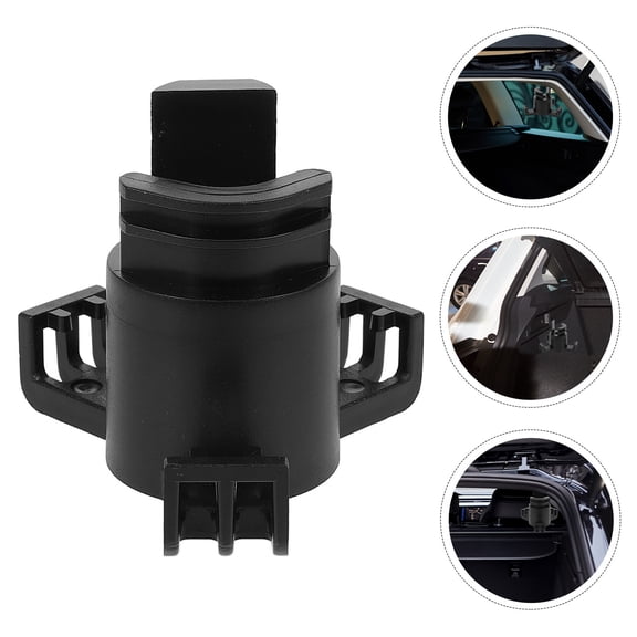 GOOHOCHY Durable Car Trunk Hook for Organized Storage Made of ABS Black