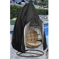 thumbnail image 1 of GOOHOCHY Easy to Install Egg Chair Cover with Zipper Tear-Resistant Full Coverage Cover for Patio Hanging Chair Cover for Garden Porch Lawn, 1 of 8