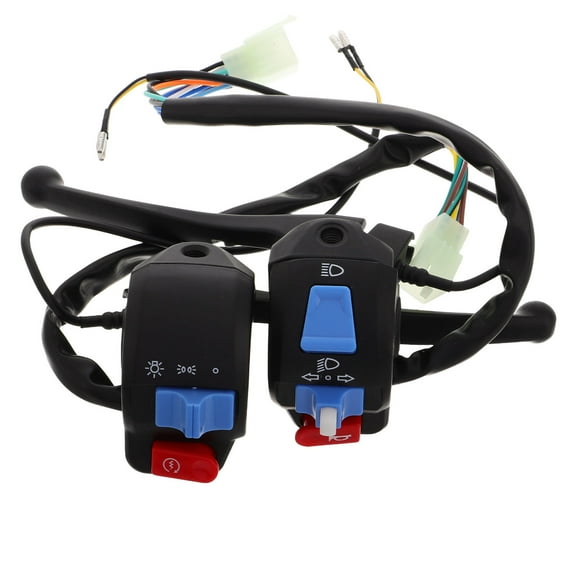 GOOHOCHY  Electric Bike Parts and Accessories Handlebar Headlight Switch