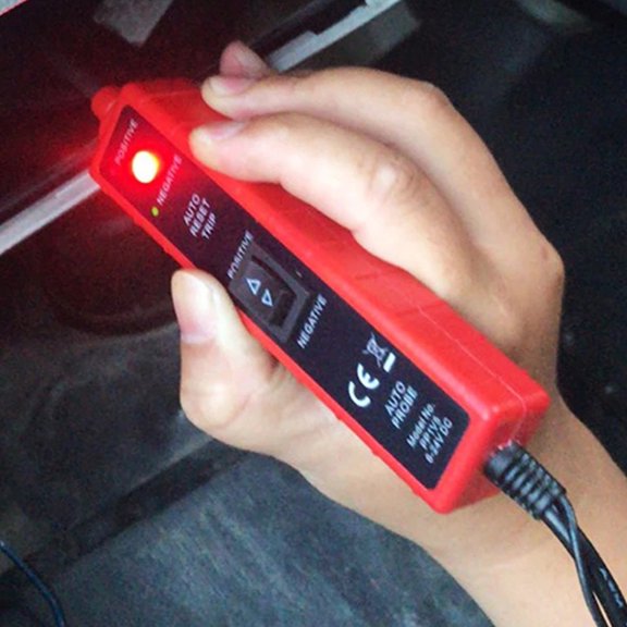GOOHOCHY Automotive Electrical Circuit Tester with Strong Bite Clips for Car Diagnostics and System Troubleshooting Tool
