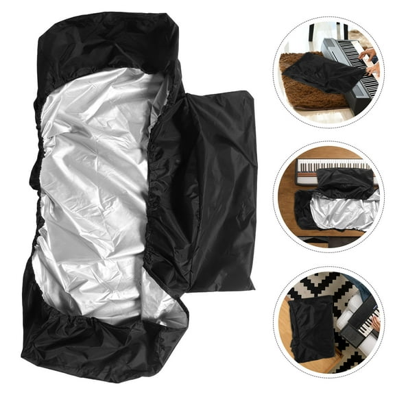 Mobutofu Piano Key Cover with Protective Oxford Fabric for Home Use 1Set