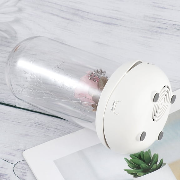 GOOHOCHY Elegant Aromatherapy Diffuser with LED Light for Home Decoration ABS PP PET Material Multi Color 3.5x3.5x5.5 Inches