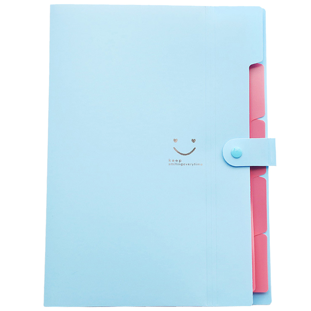 Snap Closure File GOOHOCHY Expanding File Folder with Snap Closure for Document ...