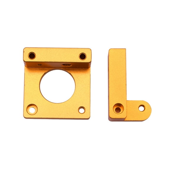GOOHOCHY Extruder Aluminum Frame Block DIY Kit Filament Extrusion Replacement DIY Accessories Kit 3D Printer Accessories for 3D Printer