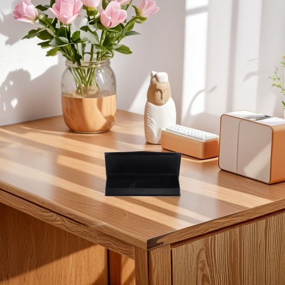 GOOHOCHY Fashion Gift Box for Friends Made of Paper Easy to Open and Close with Storage Case Black 6Pcs