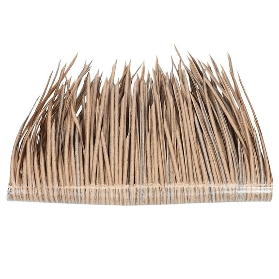 GOOHOCHY Faux Thatch Roof Tiles Simulated Thatch for DIY Hut and Patio Weatherproof Plastic Thatch Panels Easy to Install and Maintain Suitable for Garden Party Decorations and Tiki Hut Grass Roof