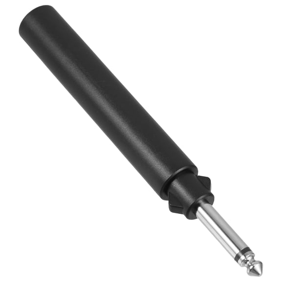 GOOHOCHY Female Erhu Pickup Amplifier Adapter 6.5mm Male to 3.5mm Black Capacitor Microphone Audio Converter Sound Transmission for Musicians Audio