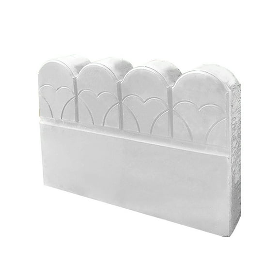 GOOHOCHY Fence Mould For Cement Plastic Black 44.0X29.5X2.0In Garden Decoration Diy Design