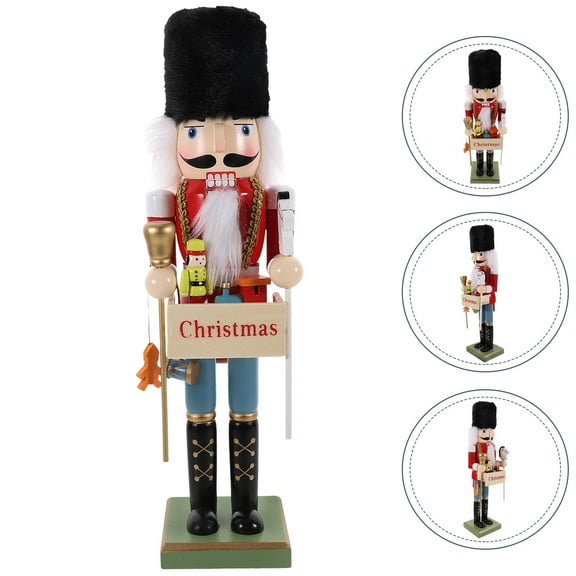 GOOHOCHY Festival Nutcracker Soldier Ornament Realistic Charming Design Man