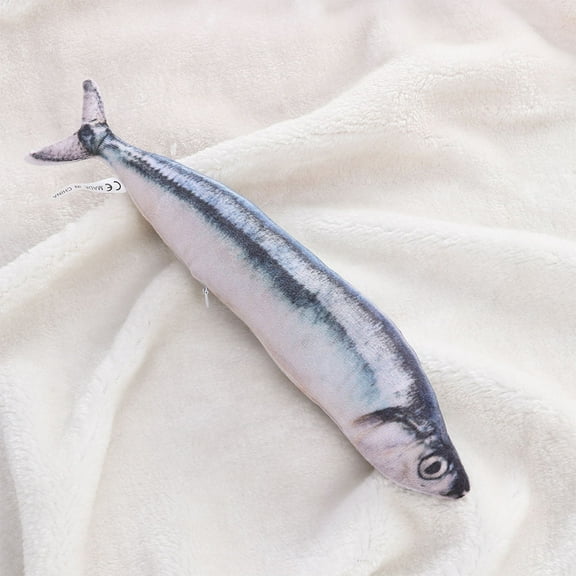 GOOHOCHY Fish Shaped Plush Pillow for Home Decoration Soft and Comfortable Unique Design 20cm