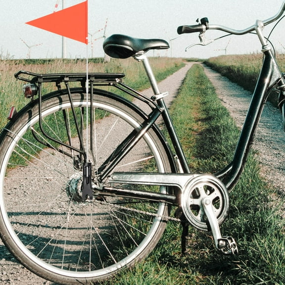 FUEENIRVA Bike Flag Mount Kit Bike Fixing Flagpole Kit Fiberglass 1 Set