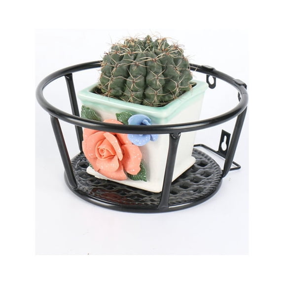 GOOHOCHY Flower Pot Holder for Hanging Use Wall Mounted Planter Bracket 1PC