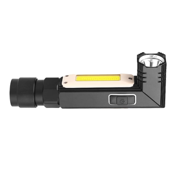 GOOHOCHY Folding Flashlight Dual Use Flashlight DC Direct Charging Flashlight 13.5X2X2CM