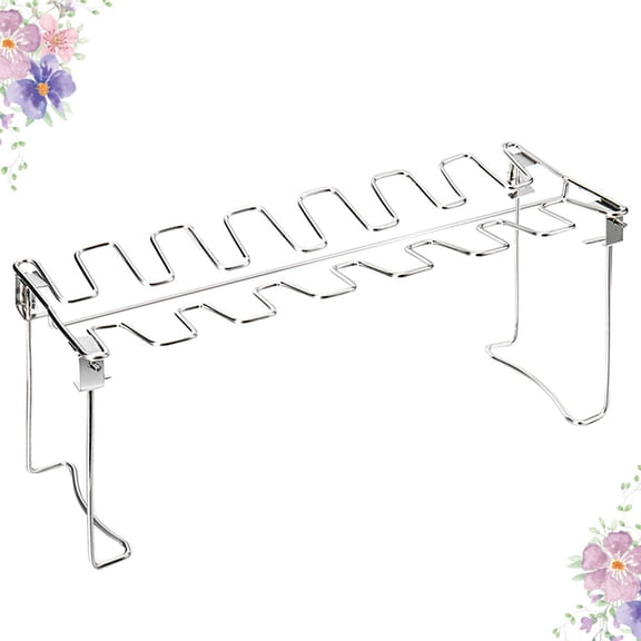 FUEENIRVA Portable Foldable Stainless Steel Grill for Outdoor Camping, Fishing, Travel, Backyard Barbecue and Picnic