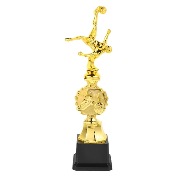 GETAJGHSD Plastic Trophies Soccer Trophy Elegant Design For Participants 1Pack for Fan Gear