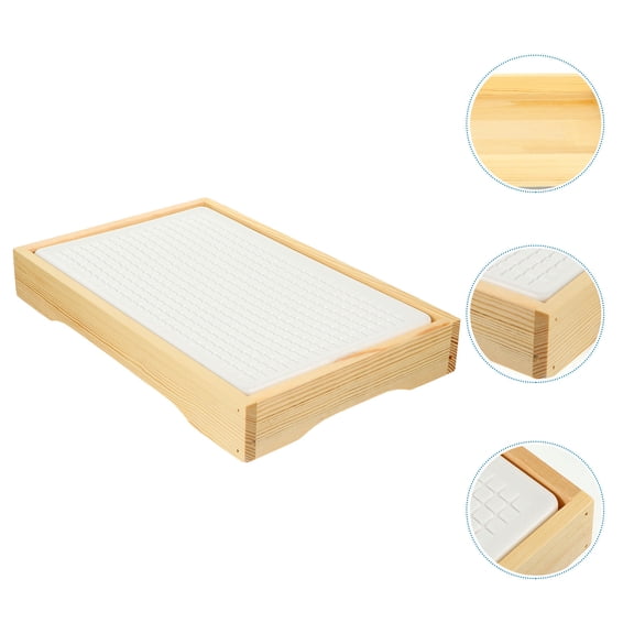 FUEENIRVA Cold Food Serving Tray Rectangular Classic Design for Restaurants and Hotels 1 Set