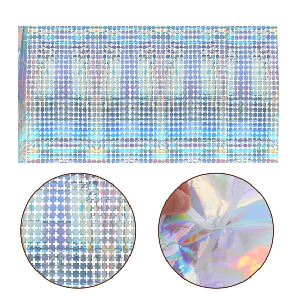 GETAJGHSD 3Pcs Pet Material Iridescent Fringe Curtains for Party Decorations Birthday and Bachelorette Event