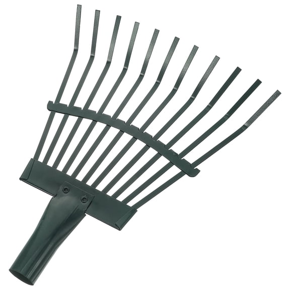 GOOHOCHY Gardening Rake Heavy Duty Removing Fallen Leaves Steel 1Set