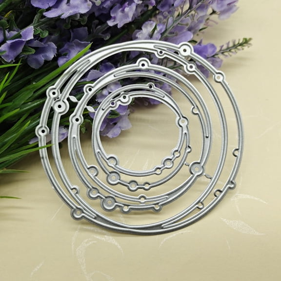 GOOHOCHY Garland Shaped Cutting Die for Greeting Cards Festival Paper Card Crafts 1Set