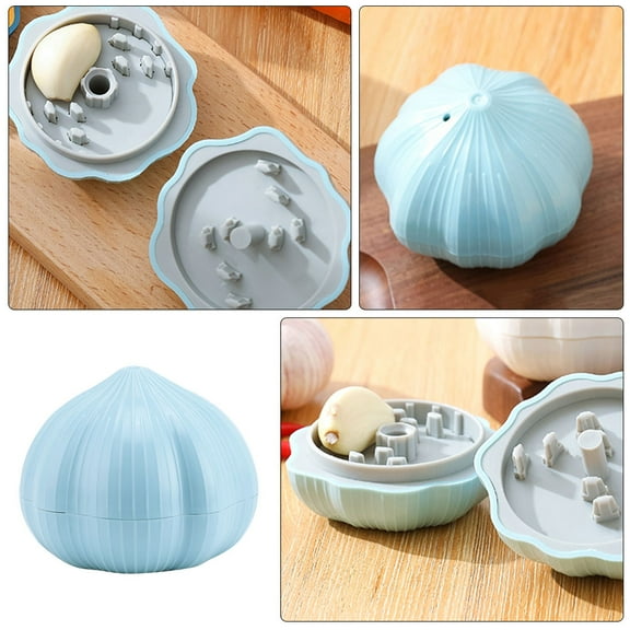GOOHOCHY Garlic Shaped Manual Grinder Kitchen Utensils Garlic Press Ginger Masher Cutter Vegetable Manual Smasher For Garlic