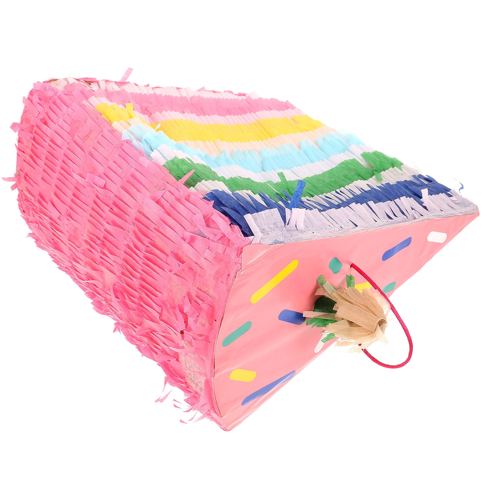 GOOHOCHY Girl Decorations Cake Pinata Child Baby 28x25cm Pink