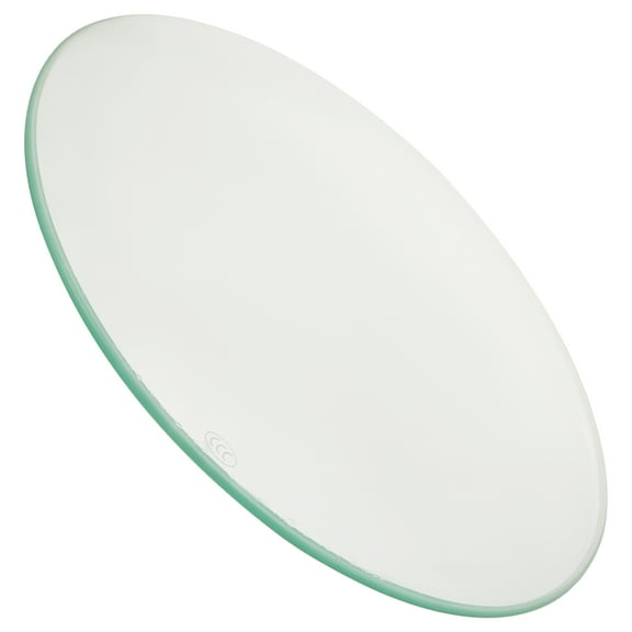 GOOHOCHY Glass Turntable for Decor Transparent Rotating Plate with Stable Design Easy to Clean and Refit 1