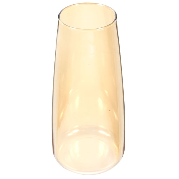 GOOHOCHY  Glass Vase Gray Vases Home Decor for Flowers Floral Containers