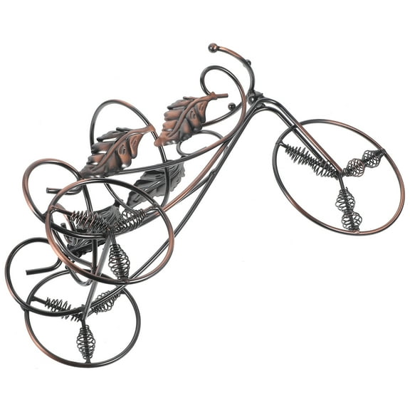 ADDHAT water bottle holders Wine Bottle Rack Metal Wine Display Homeowners Family Parties 1Pack
