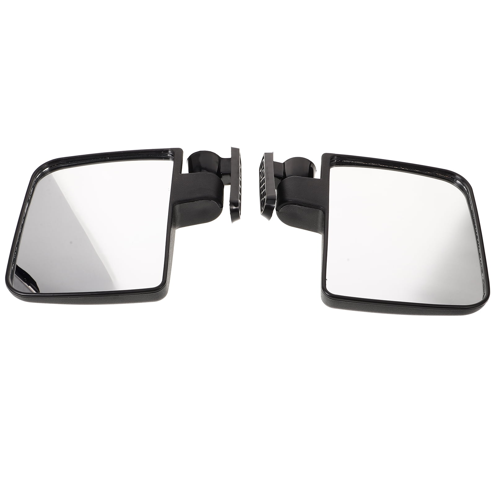 GOOHOCHY Golf Cart Rear View Mirror Plastic Rearview Replaceable Mirrors Travel Black
