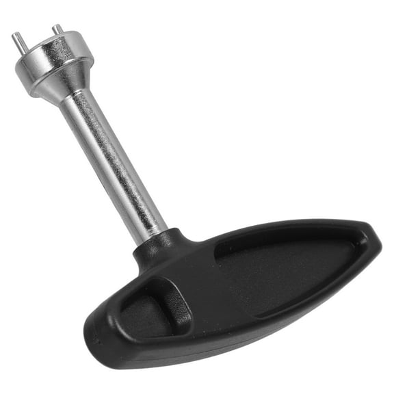 GOOHOCHY Golf Nailer Golf Spike Tool Kit Long Peg Spike Wrench Black