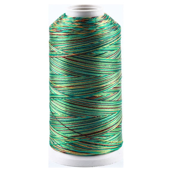 GOOHOCHY Green Synthetic Jewelry Thread, 3-Strand Cord for Crafting and Beading