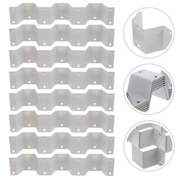 GOOHOCHY Organizing Drawer Divider Drawer Divider Grey ABS 1 Set Honeycomb