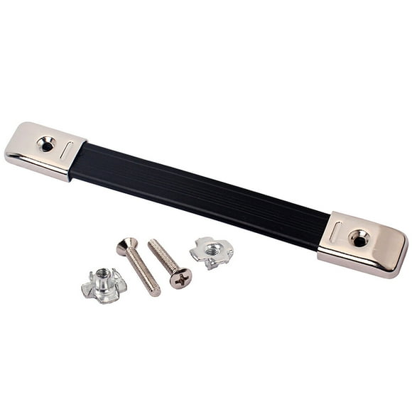 GOOHOCHY Guitar Cabinet Amp Strap Handle Heavy Duty Carrying Handle Grip Case Box Speaker Handle (Black)