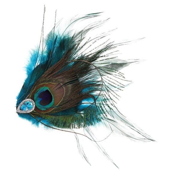 GOOHOCHY Hair Clip Headdress Retro Bang Colorful Pinch