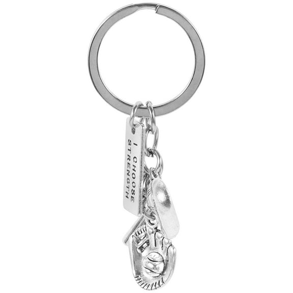 GOOHOCHY Hanging Key Chain Baseball Keychain Decorative Keychain Bag Hanging Decor